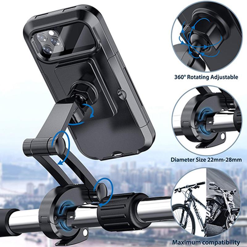15W Powerbank - Wasserdichter Halter für Fahrradlenker