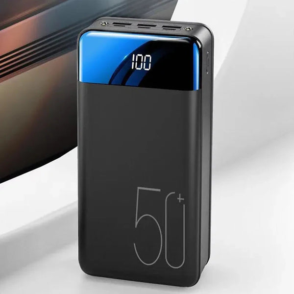 Voltaro Powerbank 50.000 mAh | Ultra-Schnellladen | Für Laptop, Tablet & Smartphone | Handlich & Extrem Leistungsstark