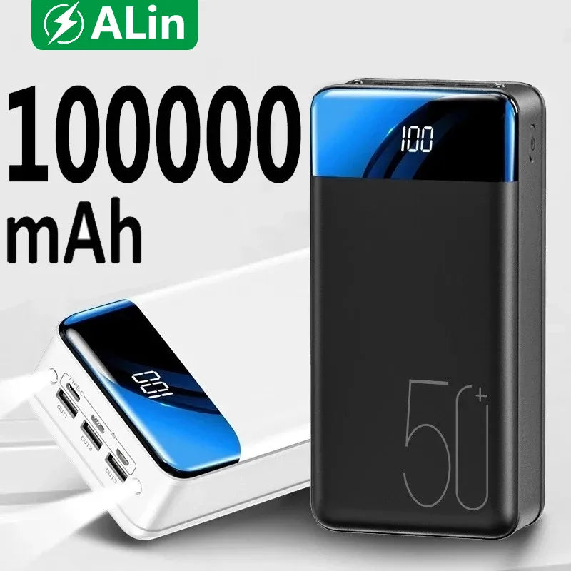 Voltaro Powerbank 50.000 mAh | Ultra-Schnellladen | Für Laptop, Tablet & Smartphone | Handlich & Extrem Leistungsstark