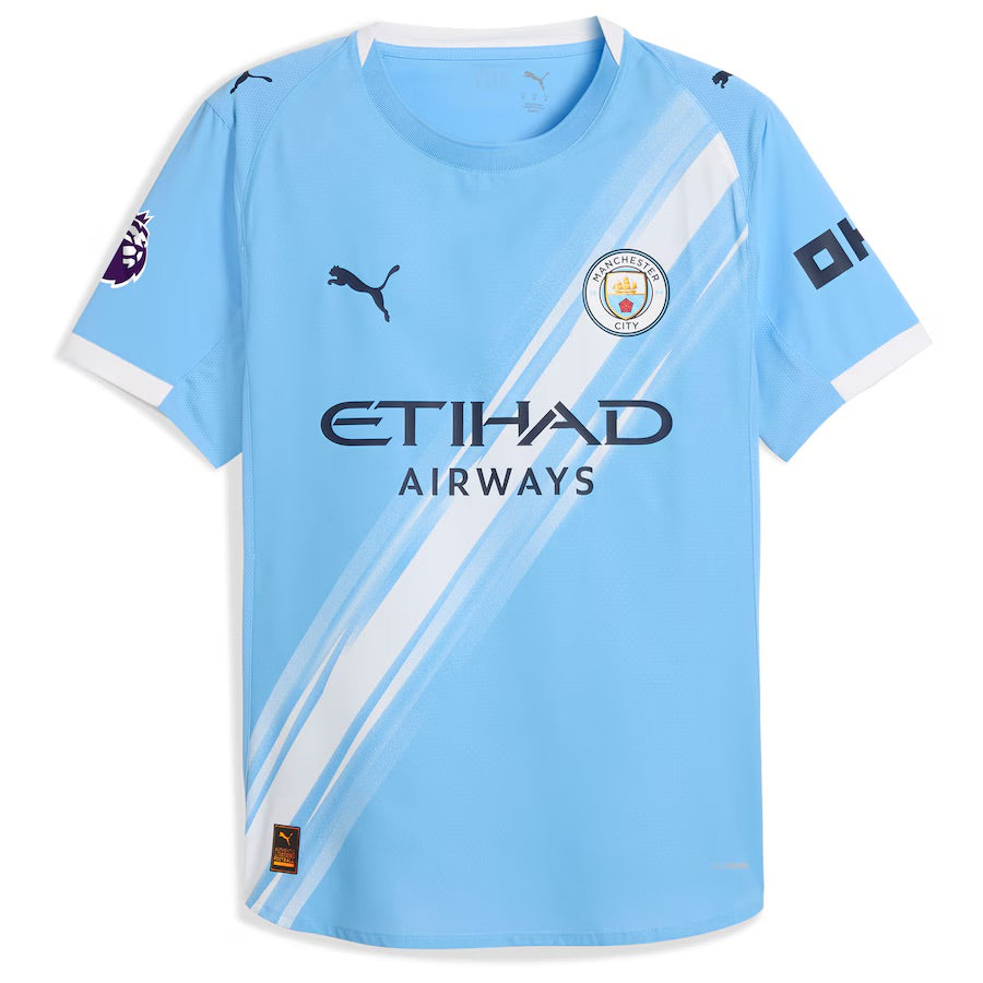 Man City 2025/26 Reijnders 4 Home Player Jersey