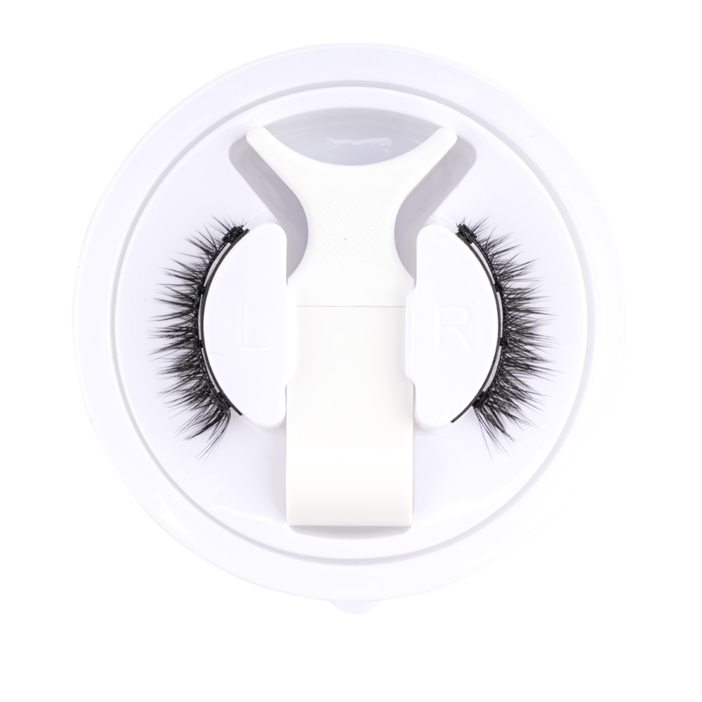 Ripob | Professionelles Magnet-Wimpern-Set | Kleberfrei & Wiederverwendbar | 3D Volumeneffekt | Inklusive Präzisionsapplikator | Wind- & Wasserfest | Hypoallergen