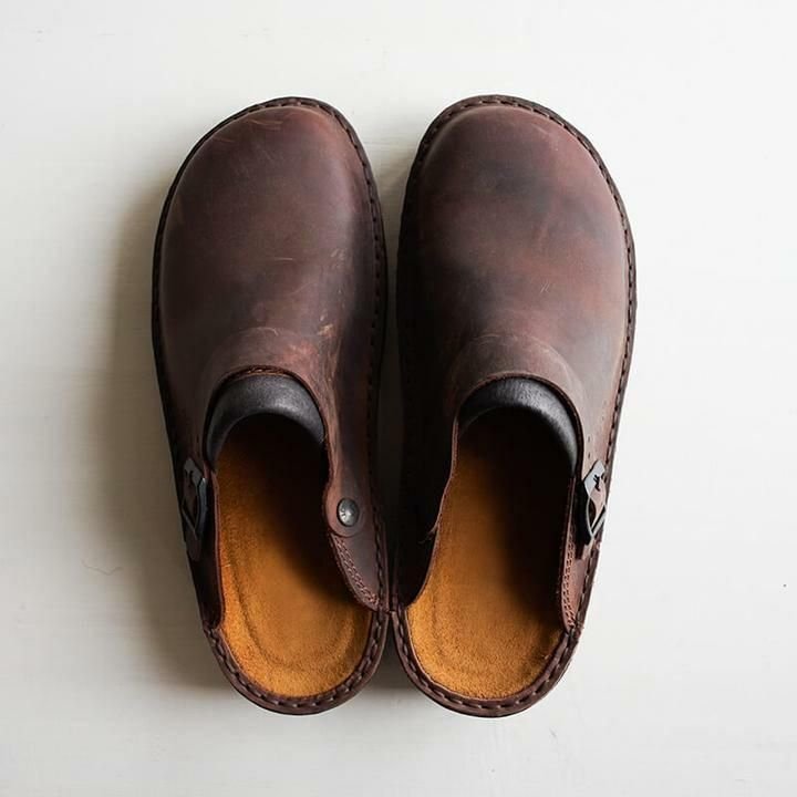Luxuriöse Lederclogs für Männer – Bequem und stilvoll für den Alltag