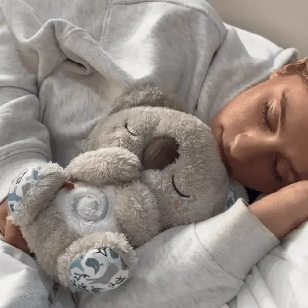 Kuscheltier Schlafhilfe Koala mit Atemfunktion Sanftes Licht