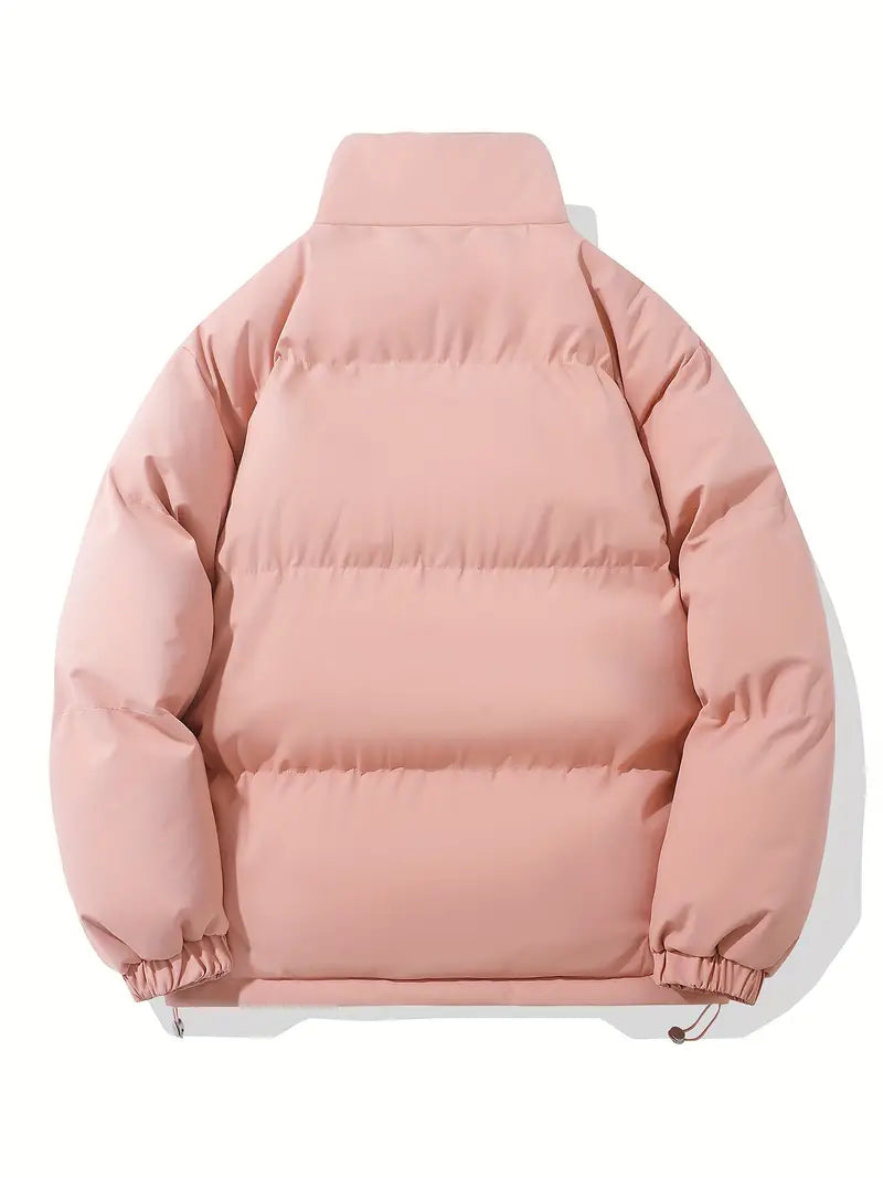 Damen Steppmantel mit Kapuze – Ge quiltete Winterjacke