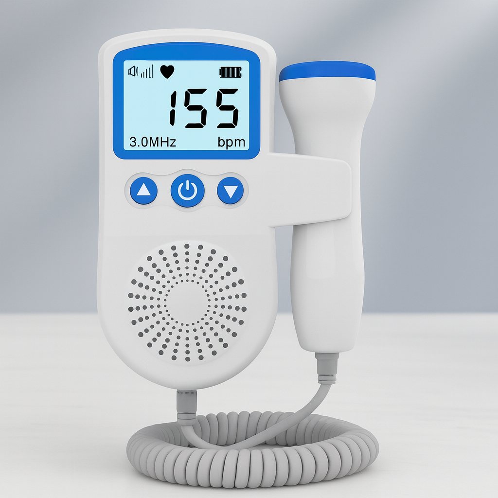 Fetal Doppler Schwangerschaft Baby Herzschlag Monitor für Zuhause