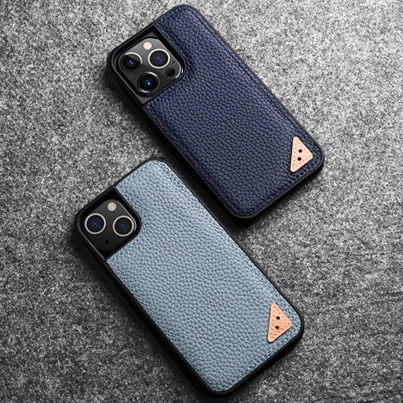 Genuine Leather Case for iPhone 13