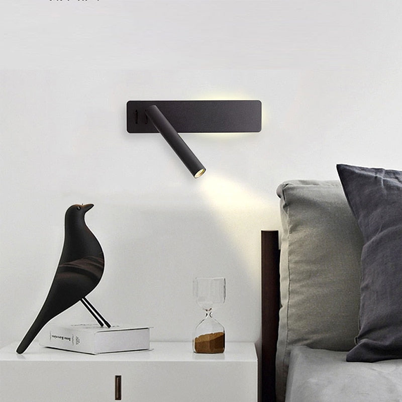 Ripob | Drehbare LED-Lese-Wandleuchte für das Bett