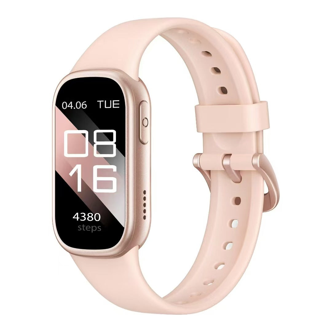 Wasserdichte Smartwatch mit Silikonarmband Fitnessuhr
