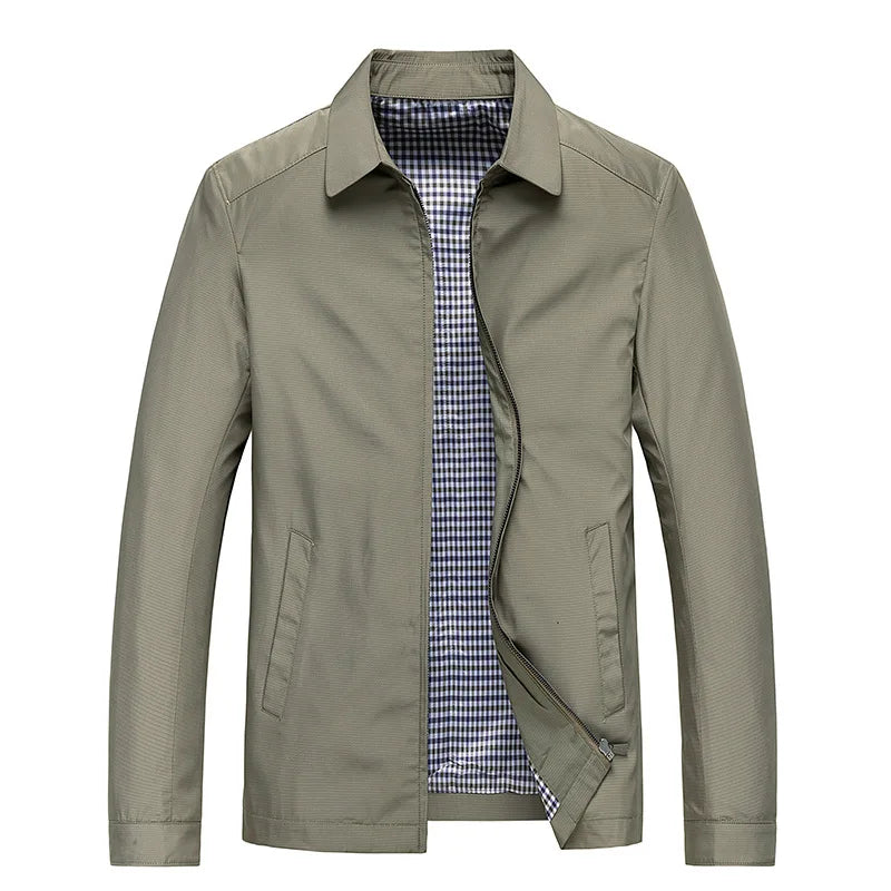 Leichte Herrenjacke mit modernem Schnitt