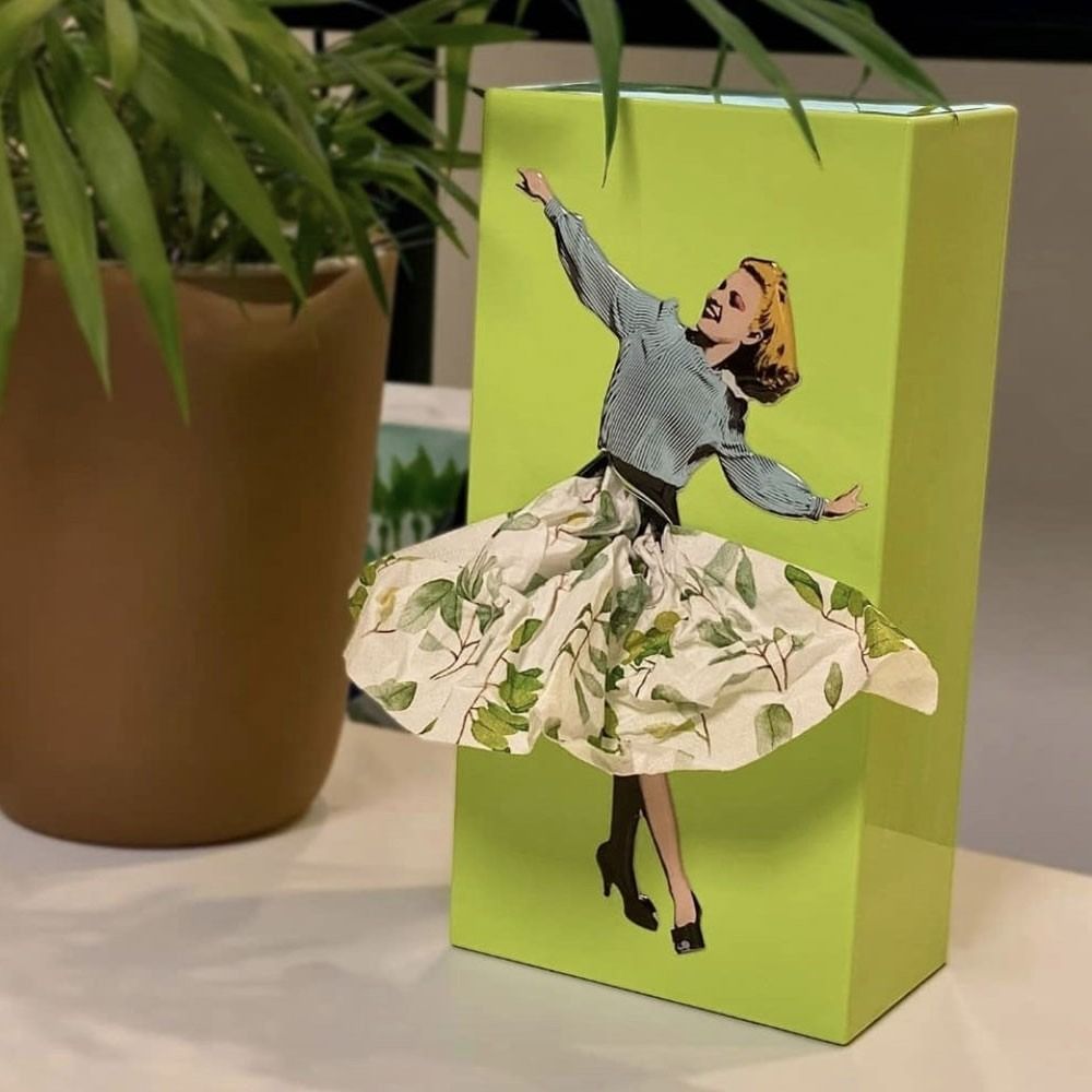 Ripob | Fliegende Rock Taschentuchbox