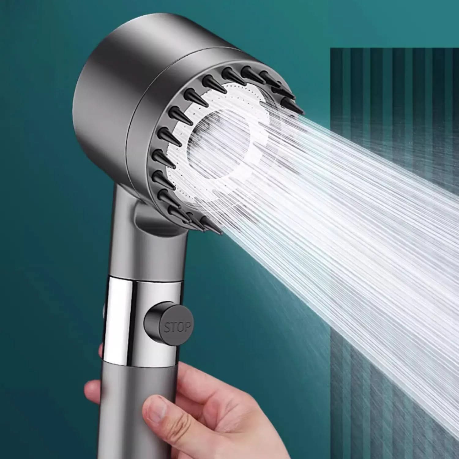 PowerStream - Filter und kraftvollem Wasserstrahl