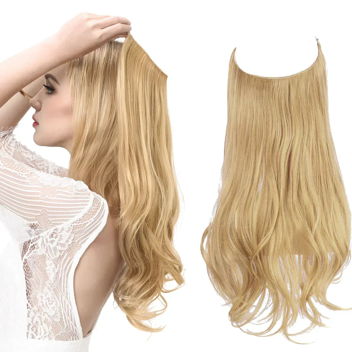 SecretHair | Premium Echthaar-Extensions | 100% REMY-Qualität | Nahtloses Volumen & Länge | Natürlicher Glanz | Hitzebeständig & Langlebig