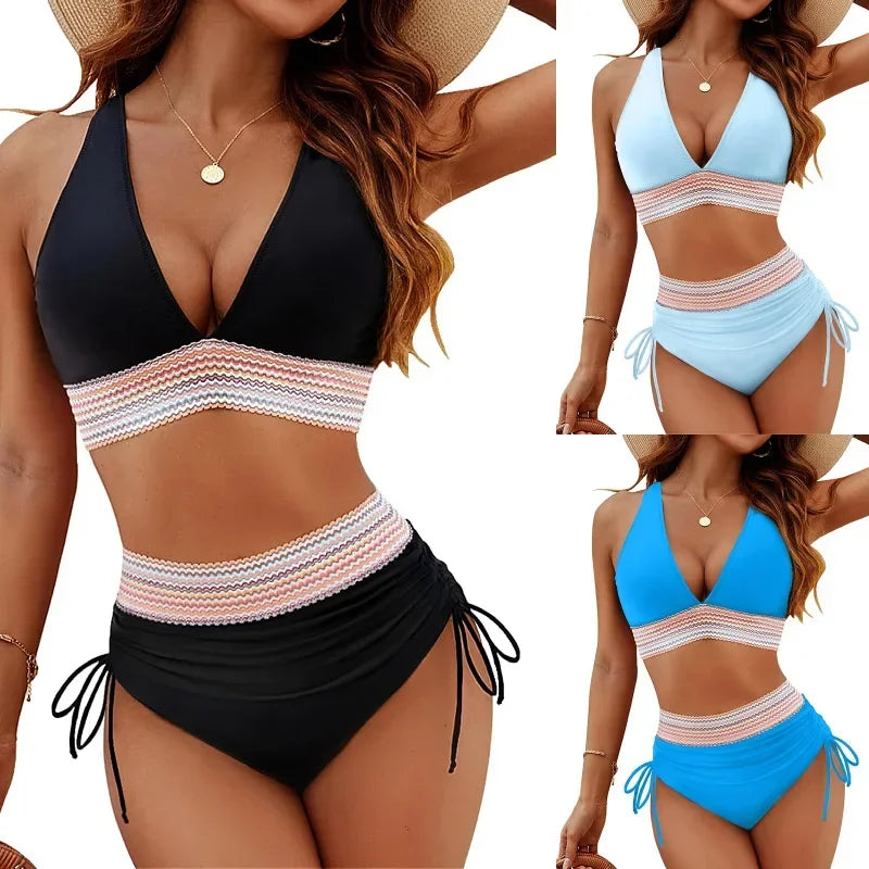 Greta™ – Bikini Set mit Bauchkontrolle und Hoher Taille