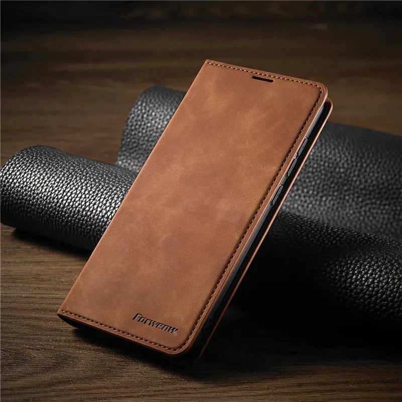 Ripob | iPhone Hülle: Magnetisches Leder Wallet für stilvollen Schutz