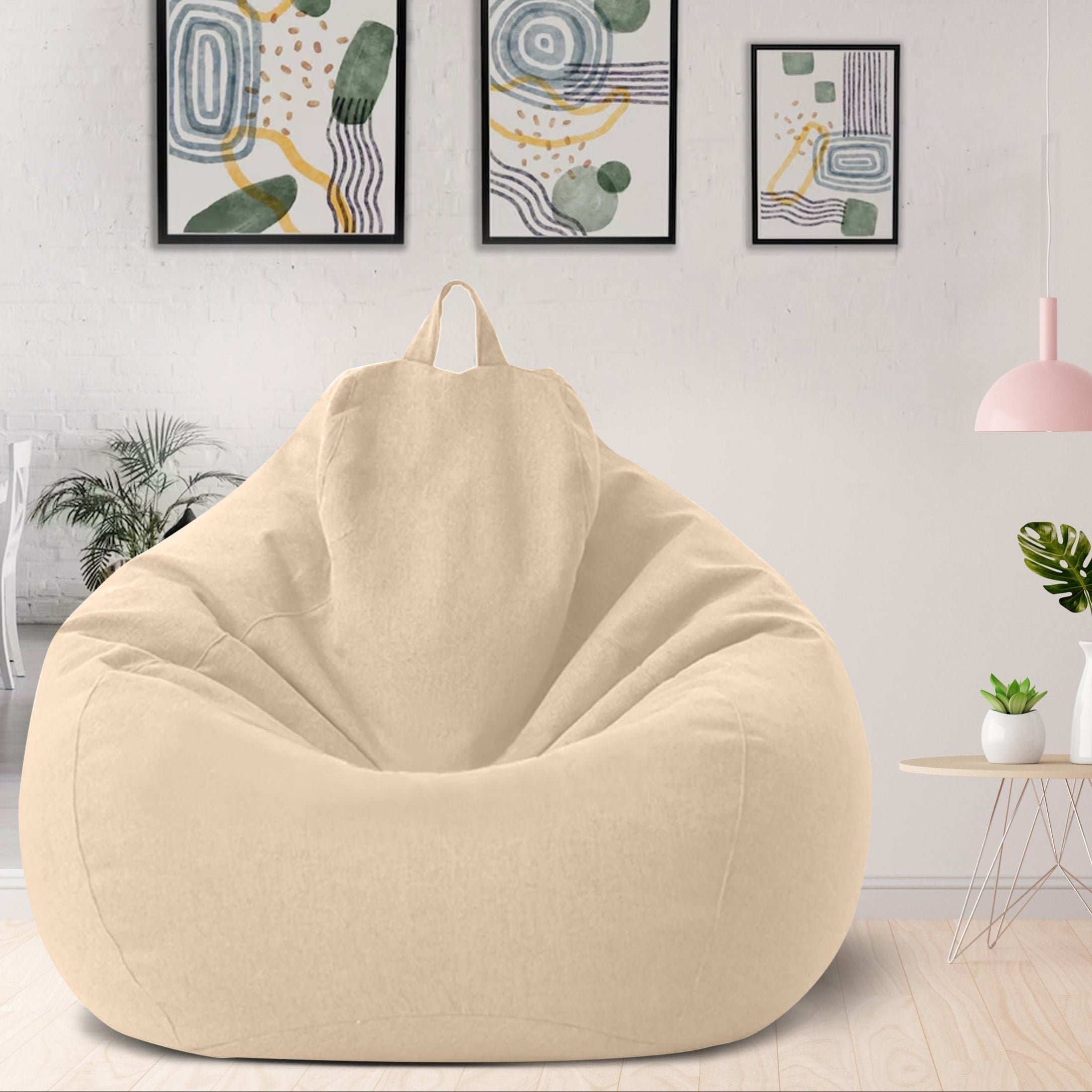 Sitzsack Wohnzimmer Ergonomischer Komfort Entspannung zu Hause