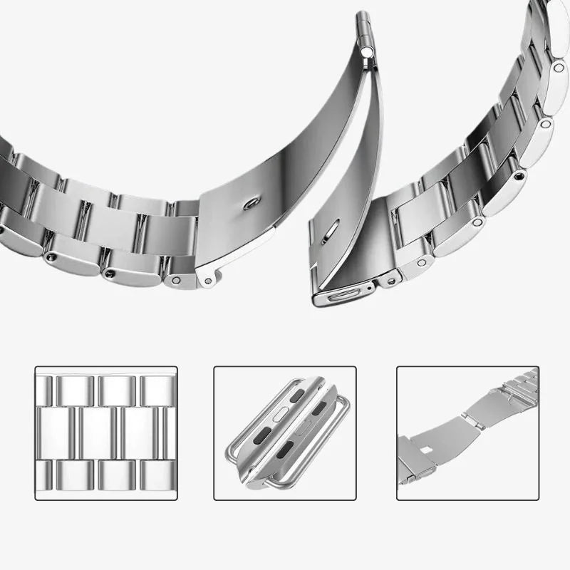Stainless Steel Watch Band with Case