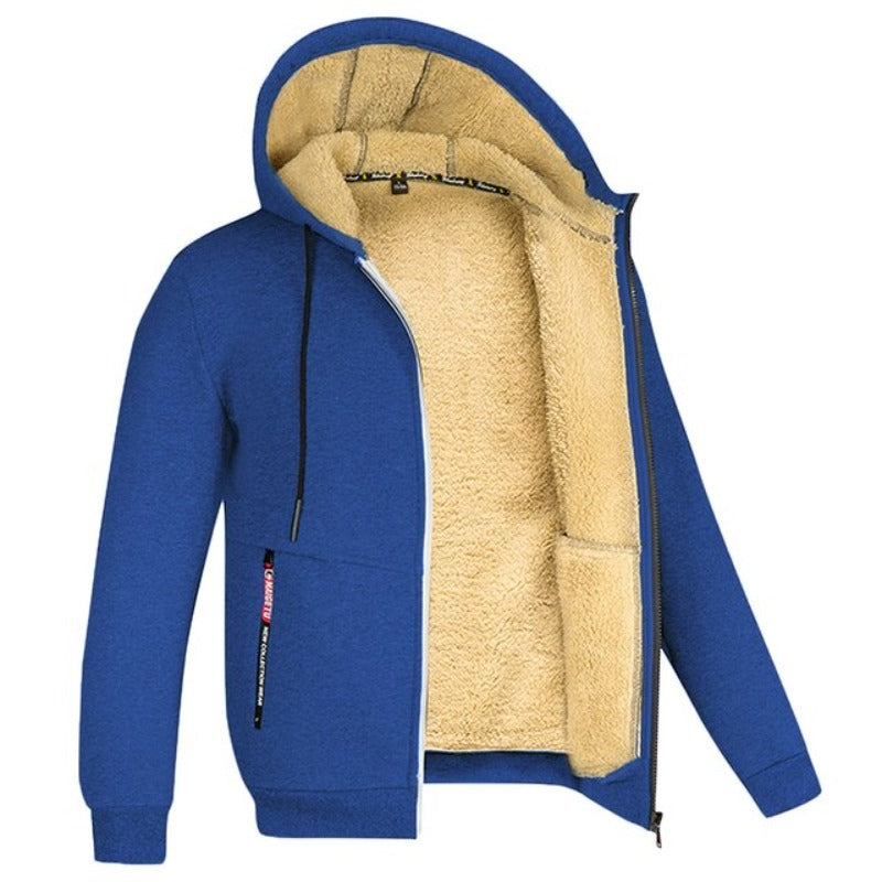 Herren Strickzipper – Warme Winterlage mit weichem Innenfutter