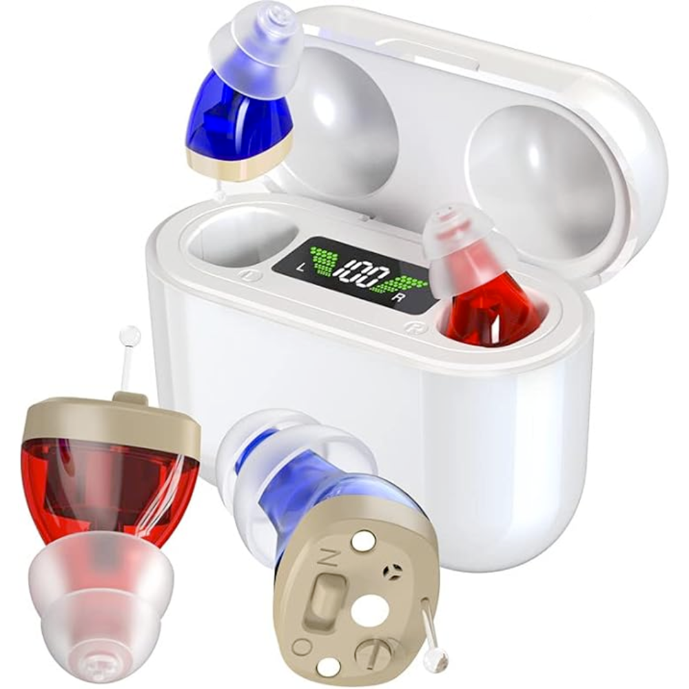 Ripob | HearPro | Wiederaufladbares Hörgerät | Unsichtbar und Komfortabel | Einfache Lösung für Hörverlust
