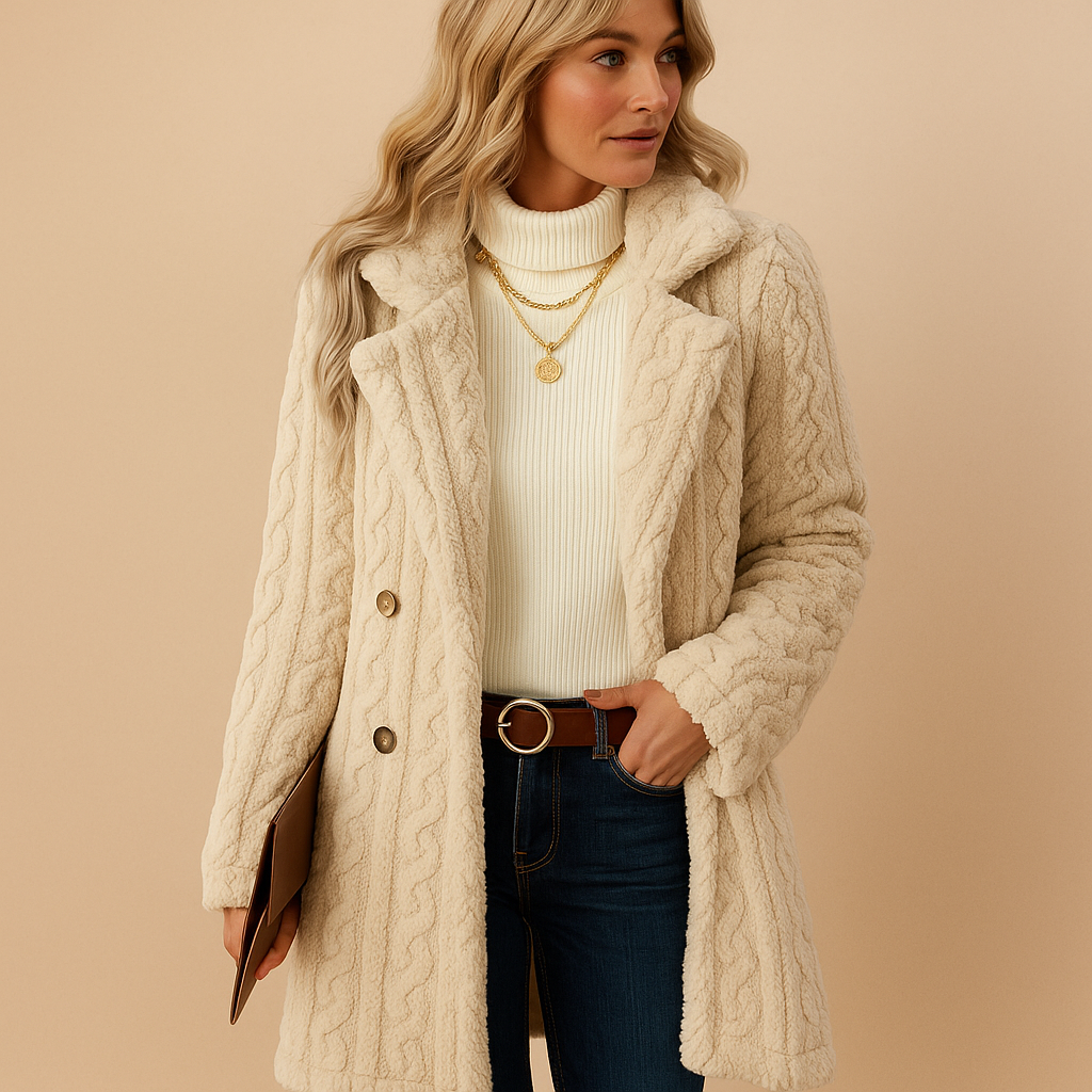 Damen Taillierter Wintermantel | Elegante Passform für den Alltag