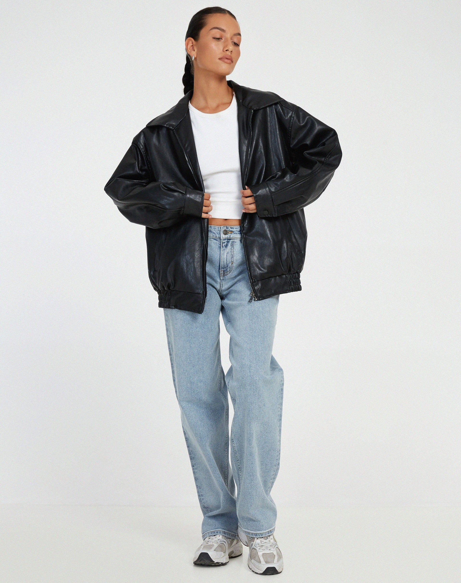 Damen Oversized Jacke – Leichte, lässige Schicht