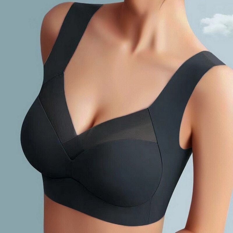 Drahtloser BH | Bequemer nahtloser Push-Up-BH | Komfina