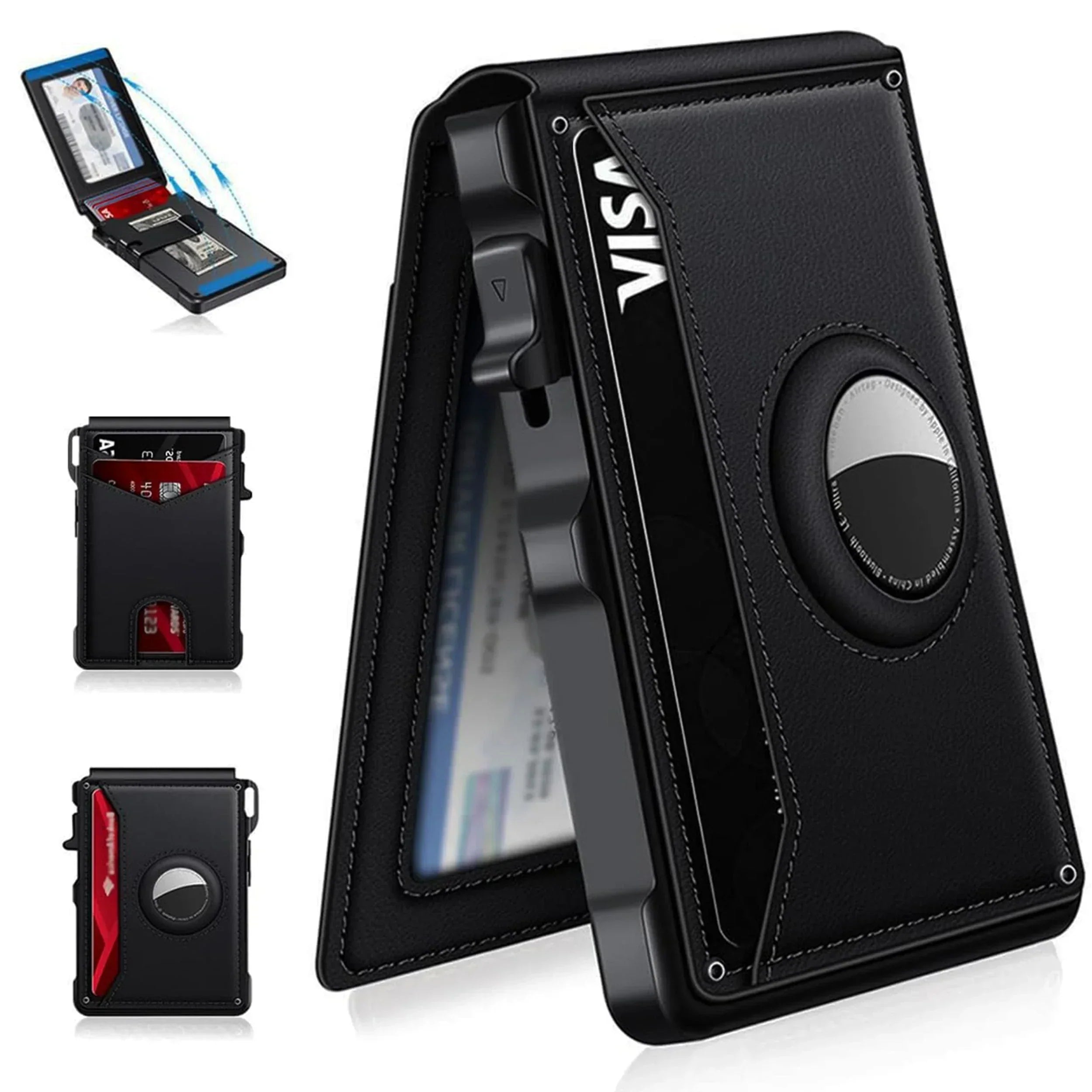 Luxurious Airtag Wallet