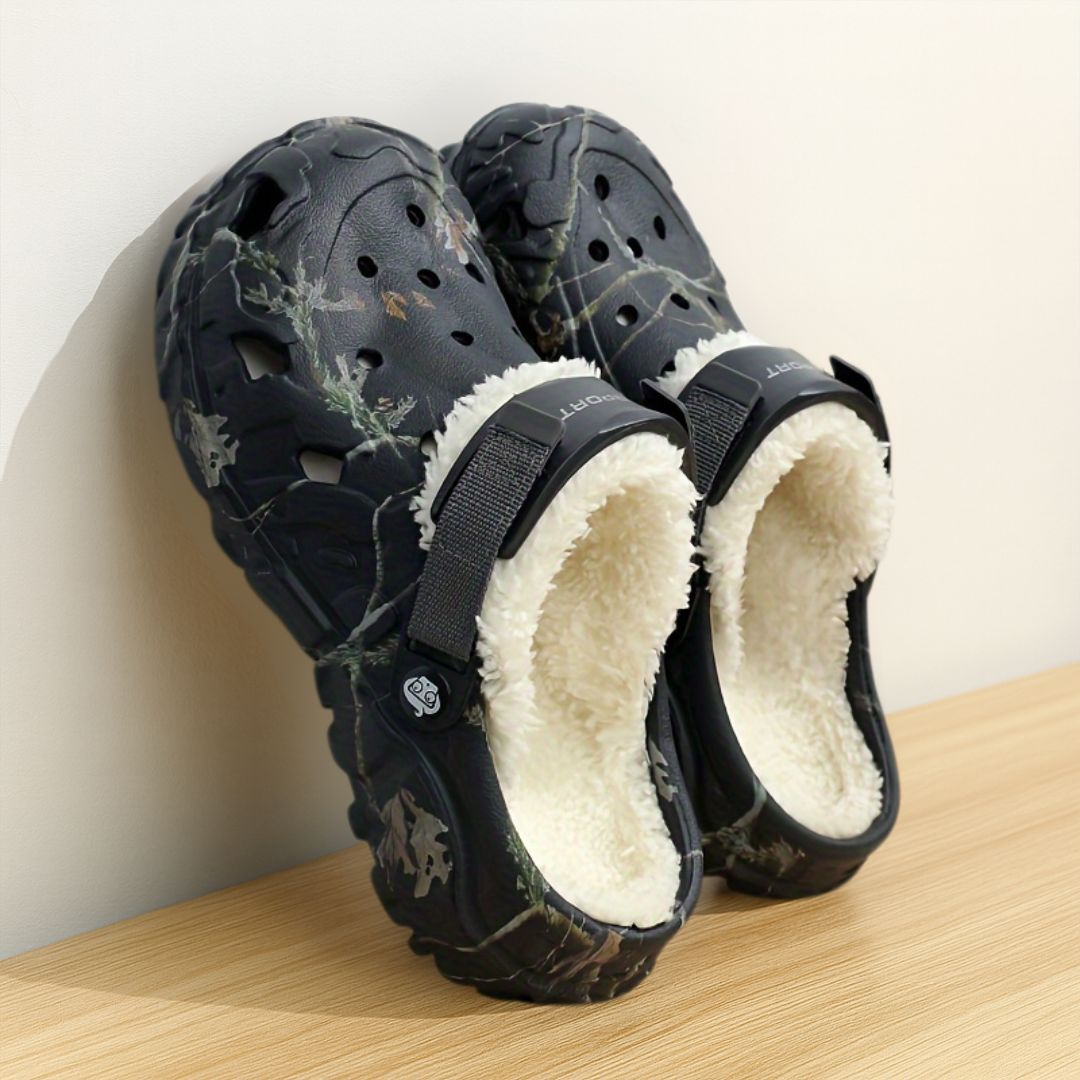 Winterschuhe für Männer & Frauen | Warme Hausschuhe | Gefütterte Clogs | CozyCroc
