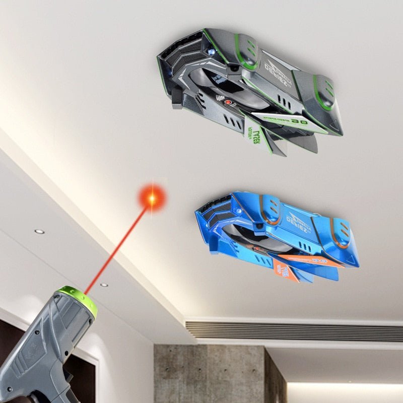 Fernbedienbares Spielzeugauto mit Lasersteuerung
