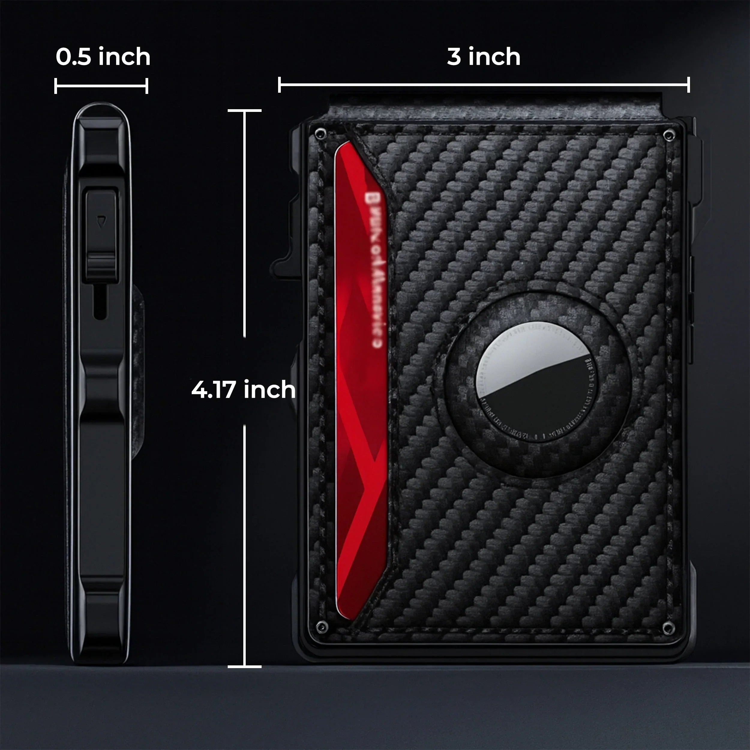 Luxurious Airtag Wallet