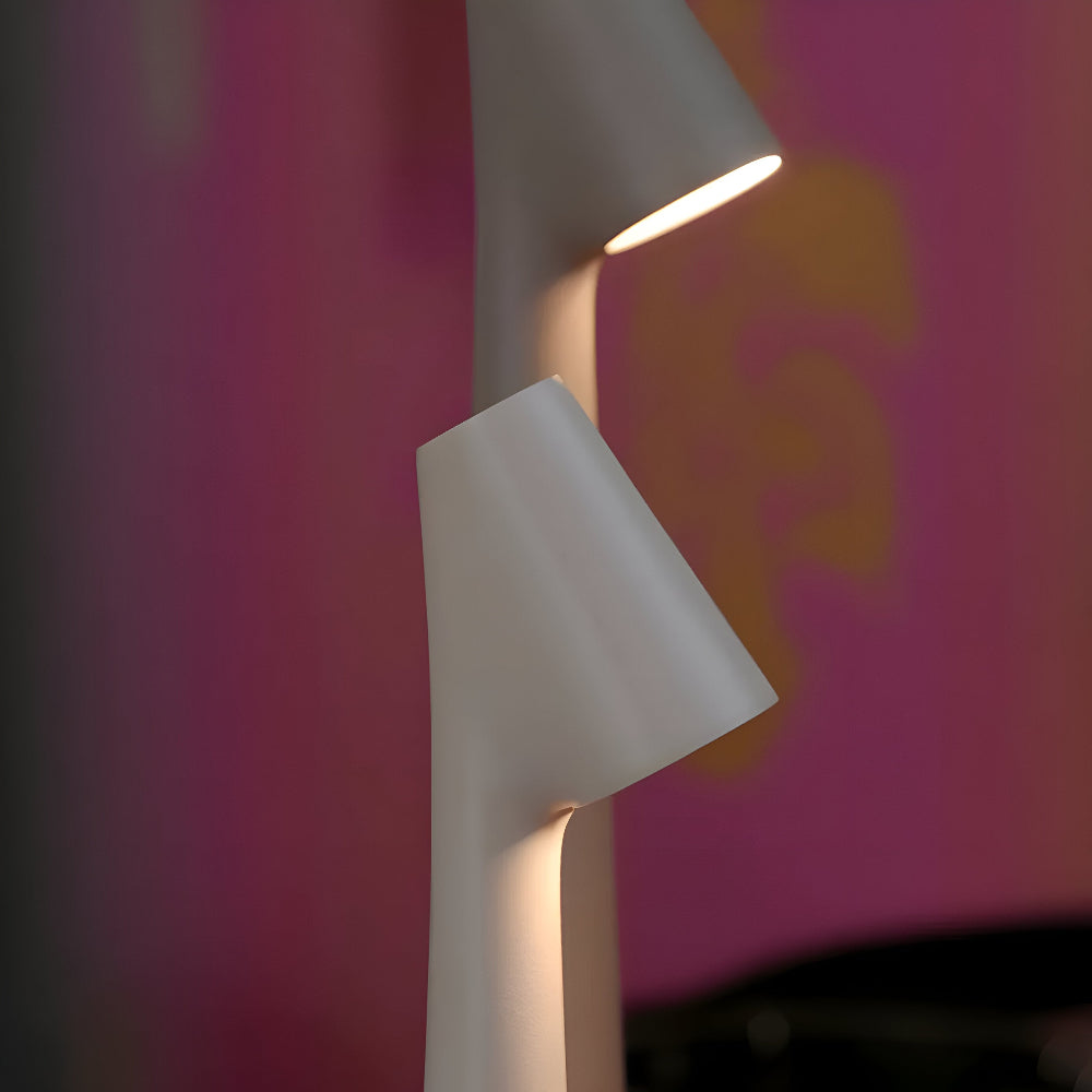 Kabellose LED Tischlampe | Lampe für Wohnzimmer & Schreibtisch | Moderne wiederaufladbare Tischleuchte | VivaLume