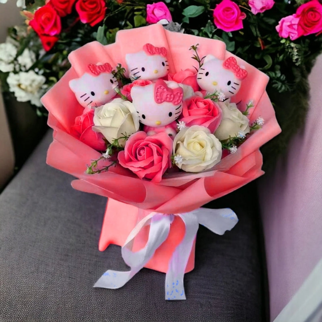 Hello Kitty Blumenstrauß