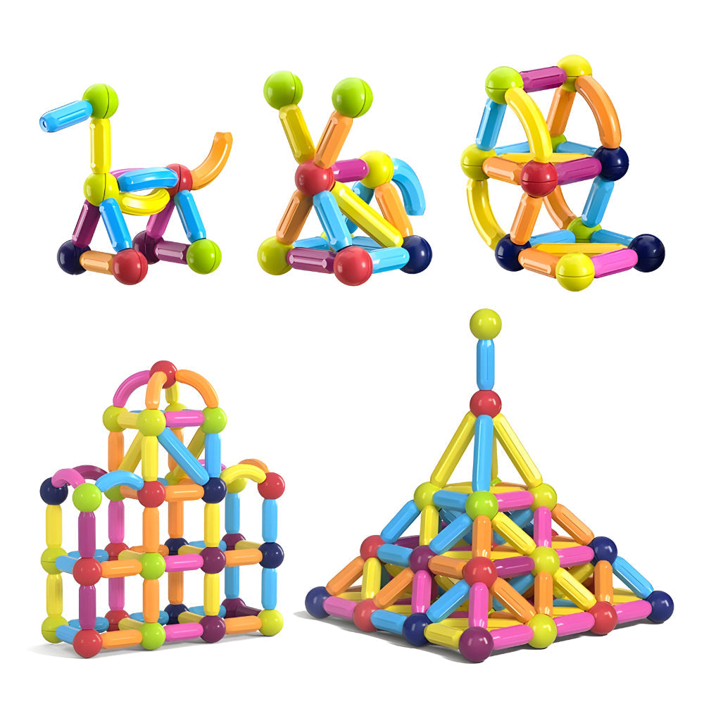 Magnetische Bauklötze Lernspielzeug für Kinder