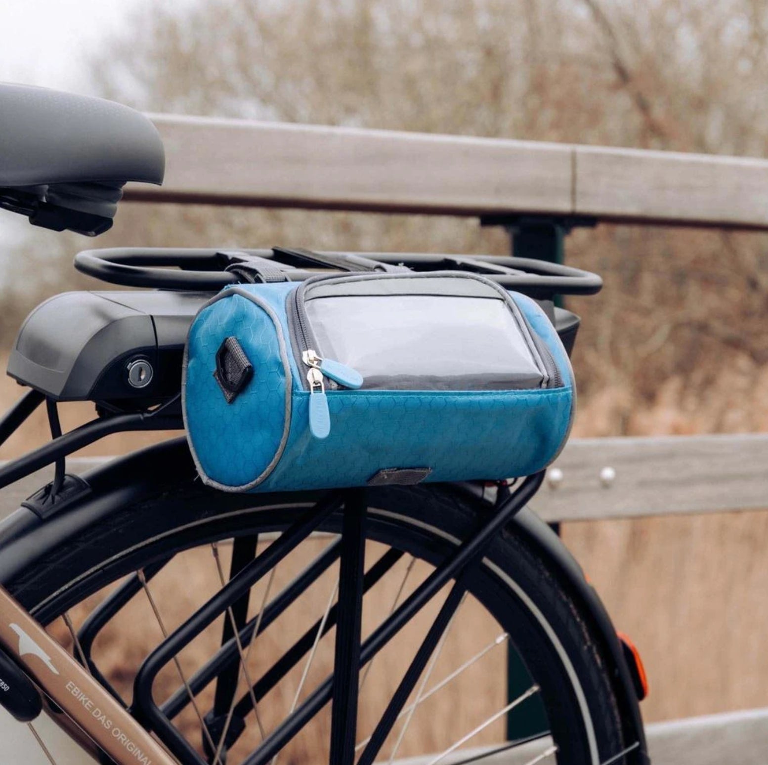 Lenkertasche für Fahrrad | Wasserdichte Fahrradtasche mit Touchscreen | Tourix