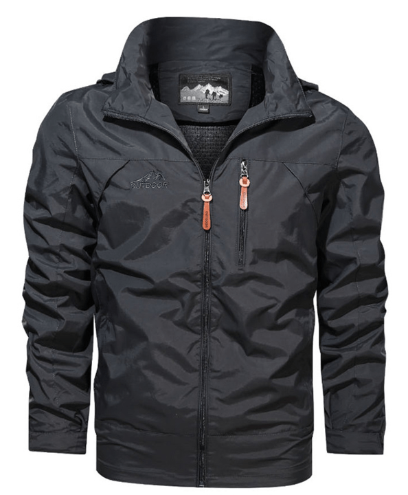 Herren Wasserfeste Outdoor-Jacke – Leicht & Winddicht