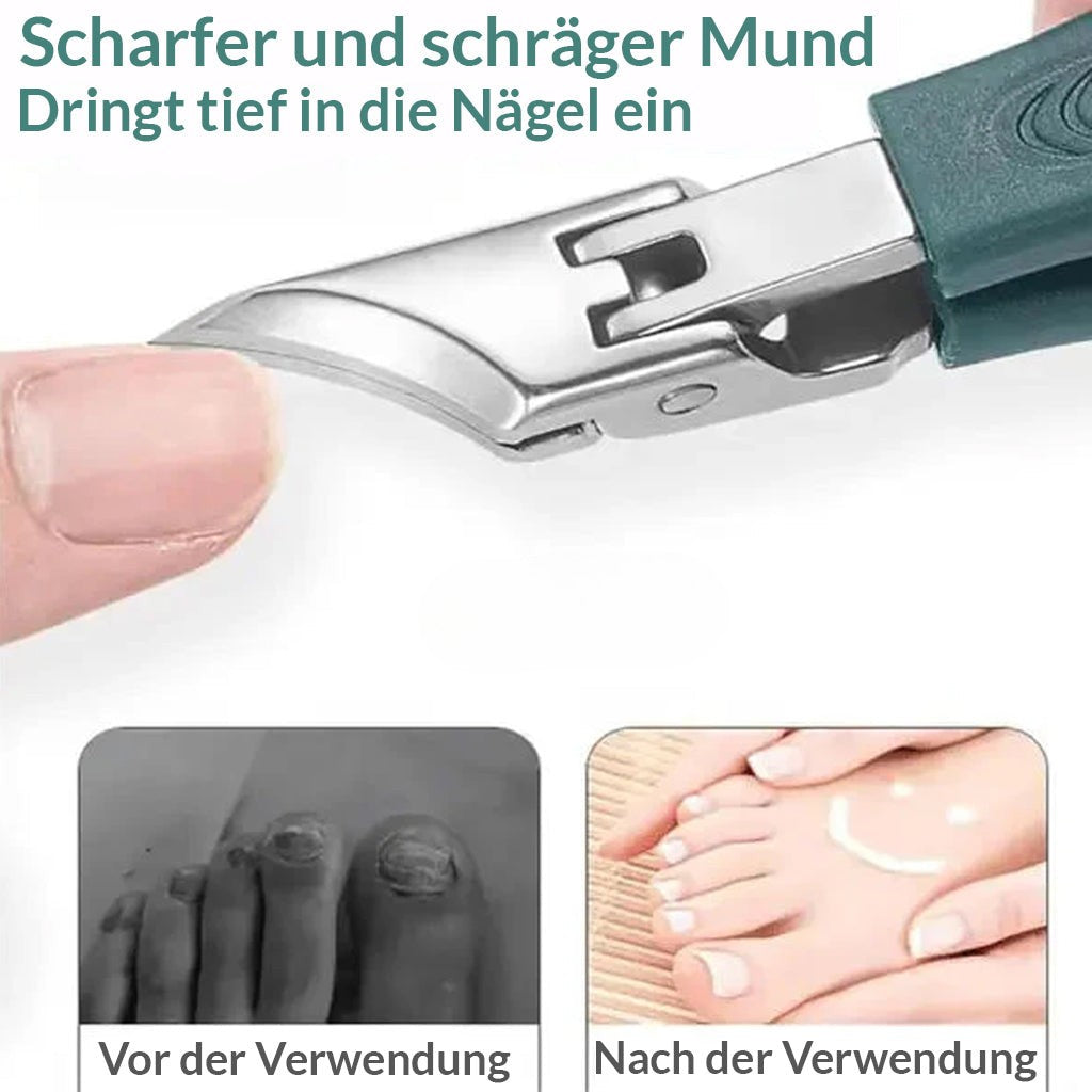 Nagelschneider | Pediküre-Set | Nagelpflegeset & Zehennagelschneider | NailPedi