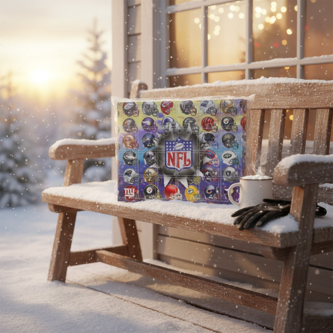 NFL Adventskalender – Team-Themen tägliche Überraschungen