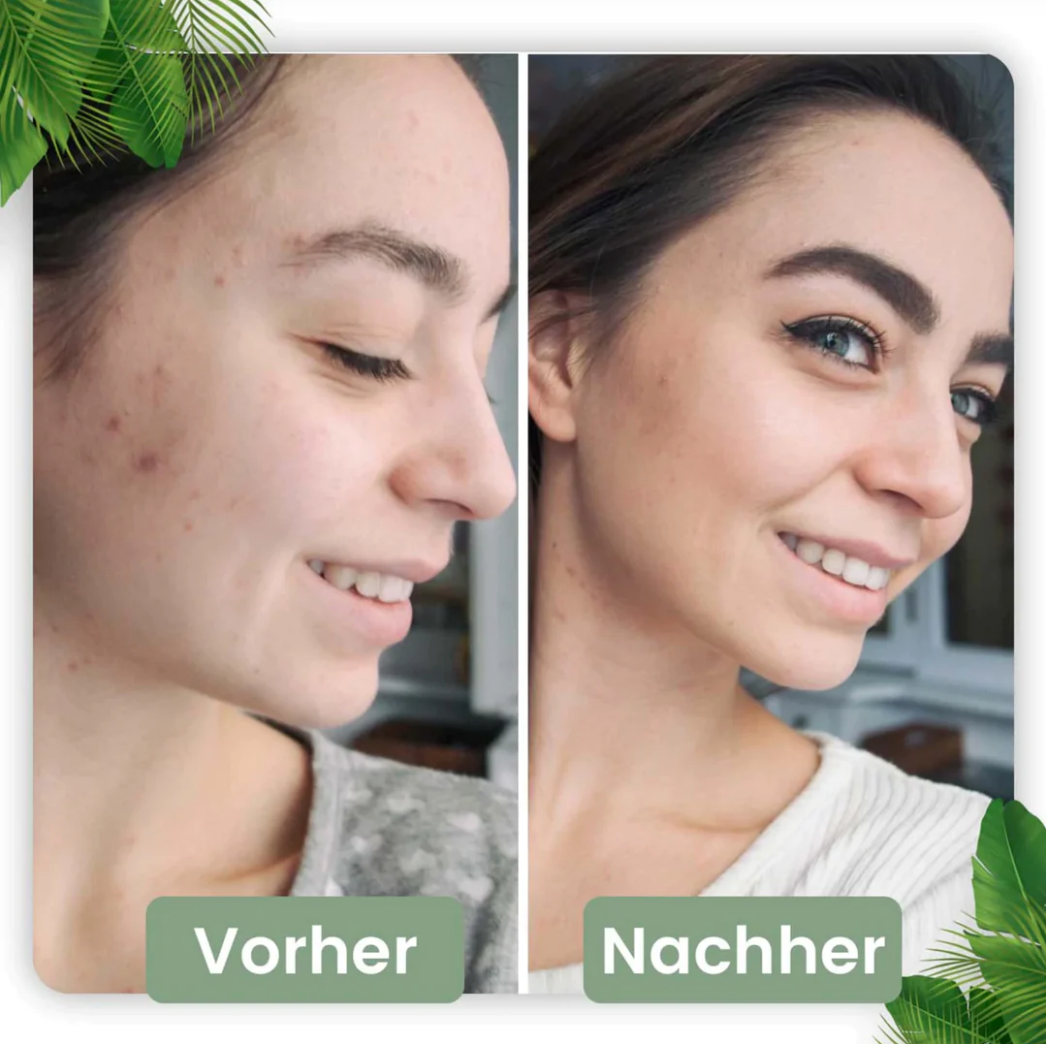 Reinigungsmaske Stick für die Gesichtsreinigung | Naturkosmetik mit Grüntee-Extrakt zur Hautpflege | LumiHaut
