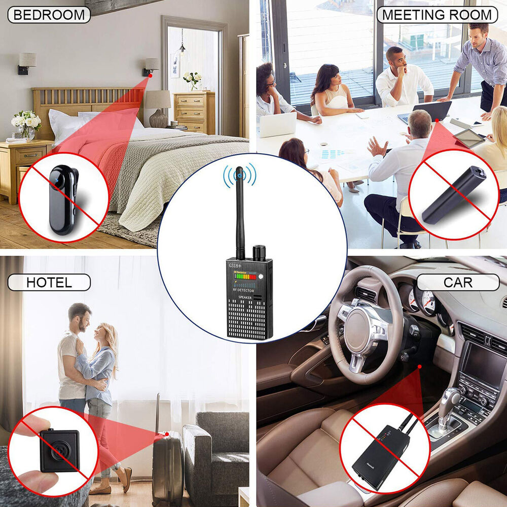 Ripob | Spy Signal Detector, RF Detector, Hidden Camera, Laser Lens, GSM-GPS Gerätesucher