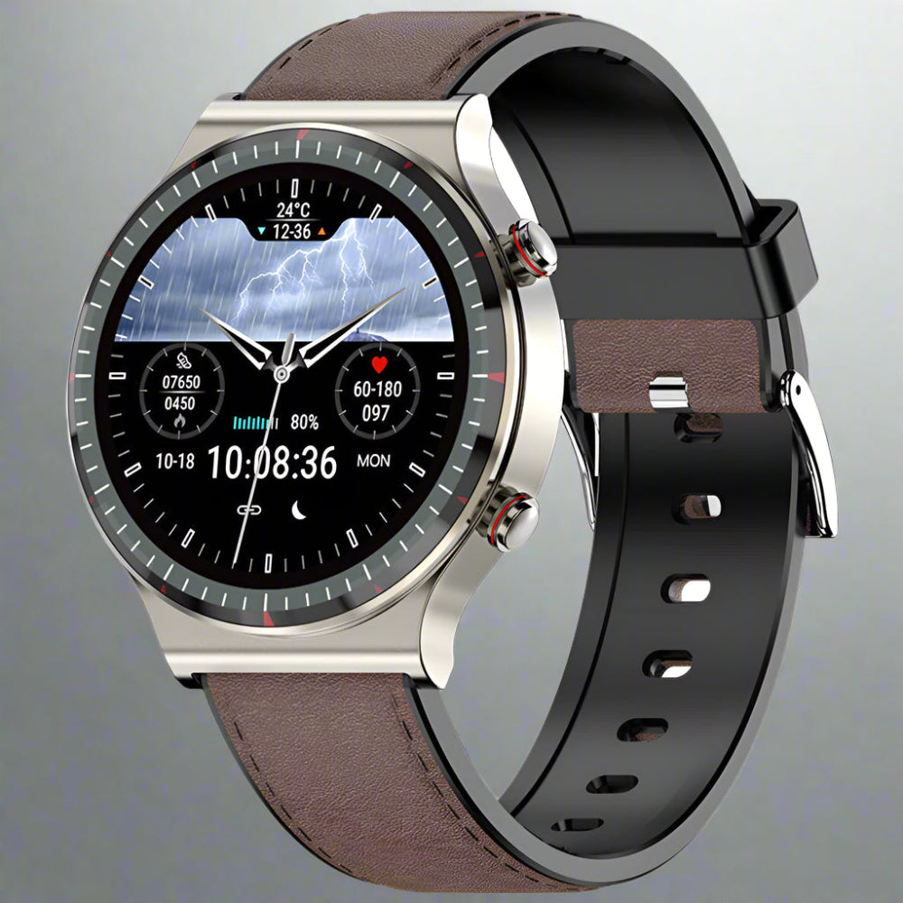 Smartwatch mit EKG Blutdruck Sauerstoffmonitor