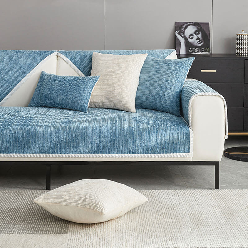 Sofaüberzug Chenille Waschbar Haustierfreundlich