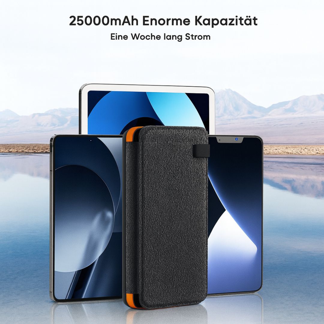 Powerbank Solar | Tragbares Solar-Ladegerät | Solar-Ladegeräte | SolarBox