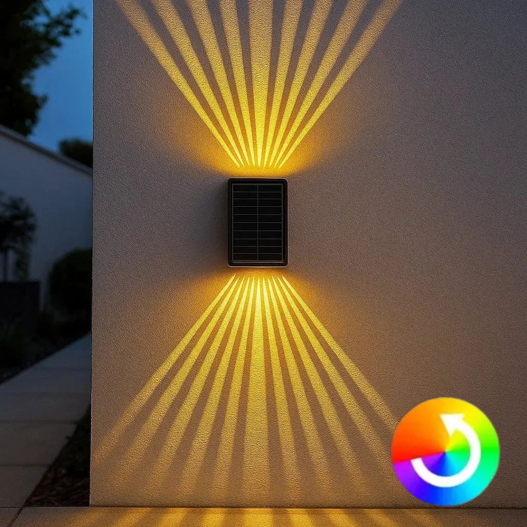 Solarlicht für Garten & Balkon | Gartenbeleuchtung mit Farbwechsel | Solarlampen für den Außenbereich | SolarLumen