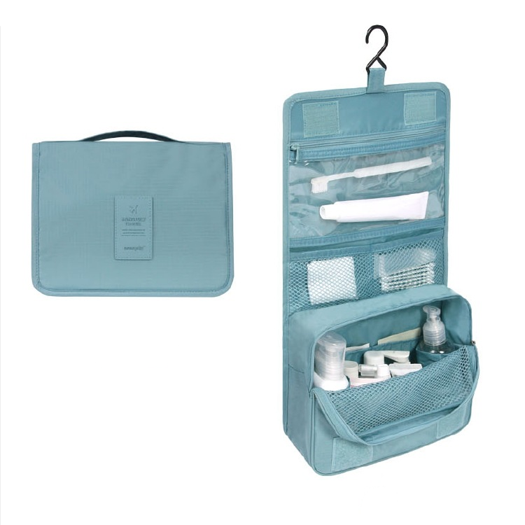 Wasserabweisende Reise-Kosmetiktasche mit Haken
