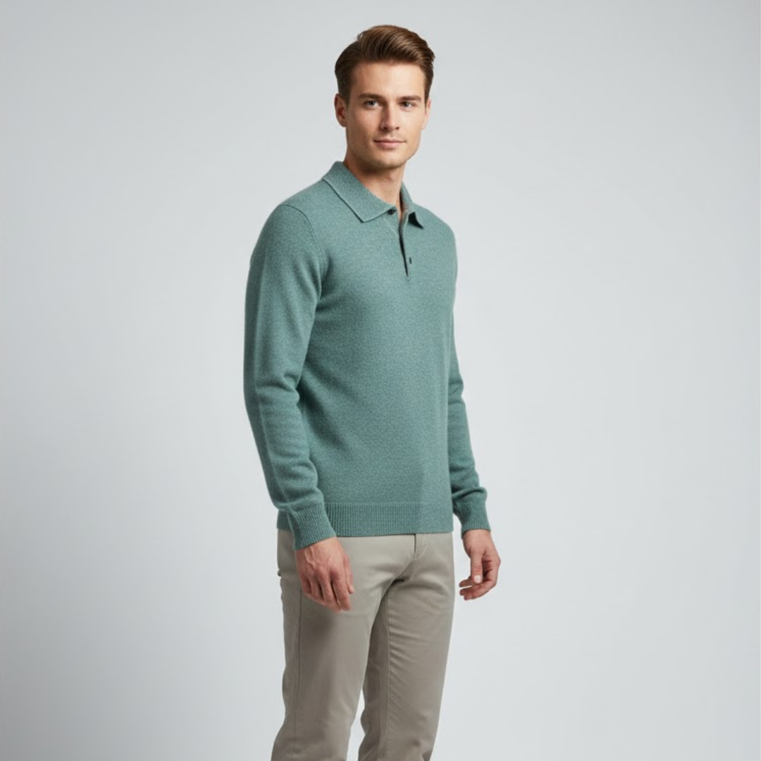 Kaschmir Poloshirt – Eleganz in Reinform