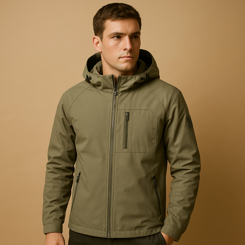Leichter wasserdichter Windbreaker für Herren | Alltagsjacke für draußen