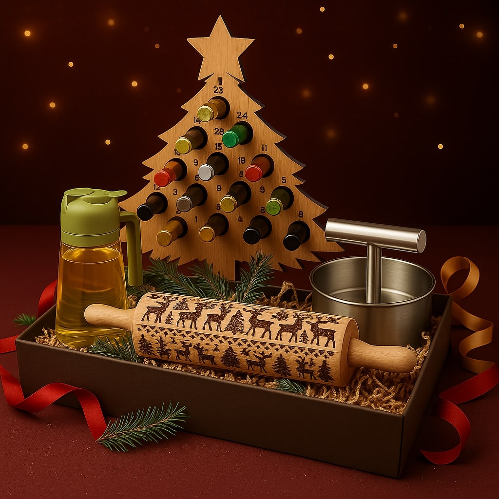 Weihnachtsgeschenk für Mitarbeiter, Männer, Freunde, Familie oder Kunden | Weihnachts-Paket