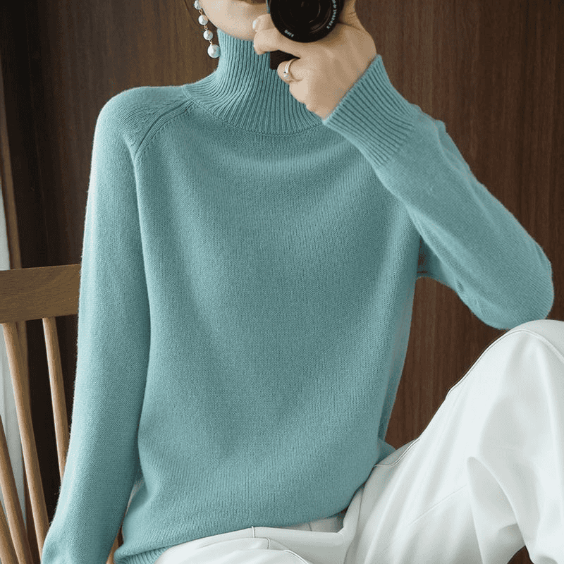 Damen Rollkragenpullover | Elegant, Warm und Perfekt für den Winter