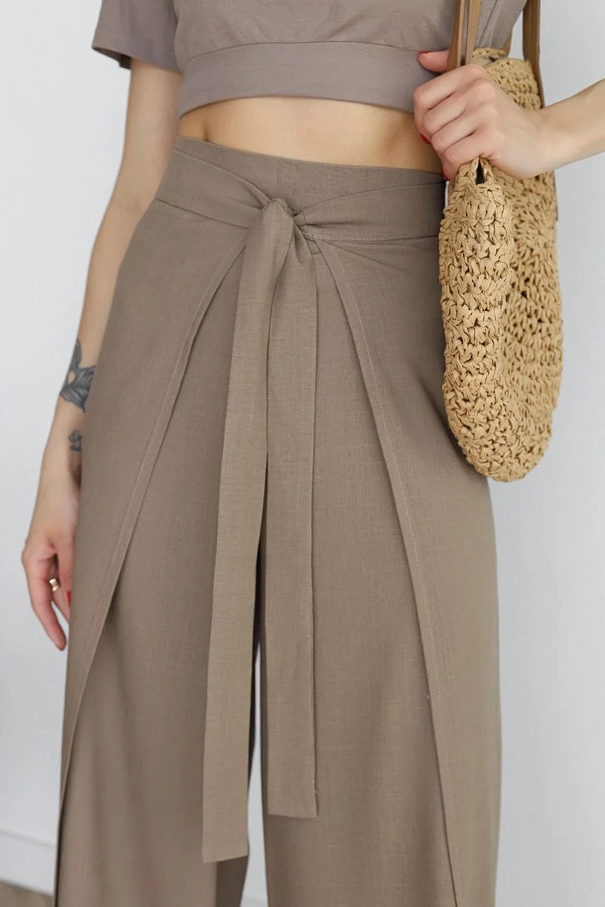 Lina™ – Weite Leinenhose