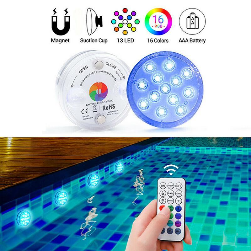 Fernbedienung Wasserdichte Magnetische Saugnapf LED Lampe