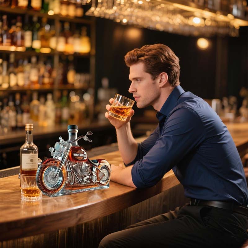 RebelWhisky | Limitierte Auflage Harley Whisky Flasche